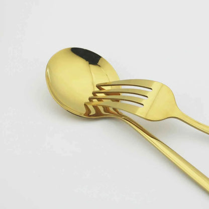 Ménagère 16 Couverts Inox Vert Menthe - Fourchettes Couteaux Cuillères