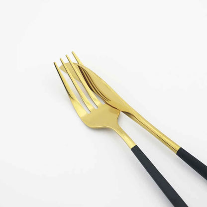 Ménagère 16 Couverts Inox Vert Menthe - Fourchettes Couteaux Cuillères