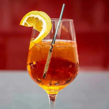 Pailles en plastique multicolores - Thé et boissons festives