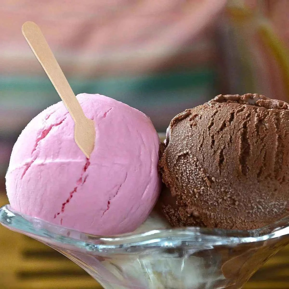 Cuillères en Bois Jetables | Mini Dessert 100-200pcs