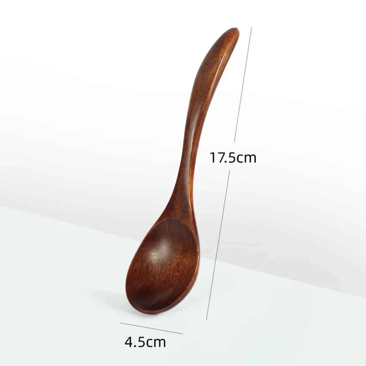 Cuillères en bois écologiques - Café, thé et desserts