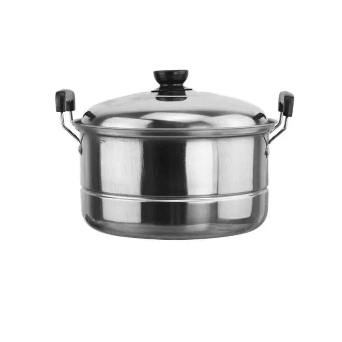 Ensemble Casseroles Inox 5 Pièces avec Couvercles | 16-24cm Série Américaine - Get Cuisine Shop