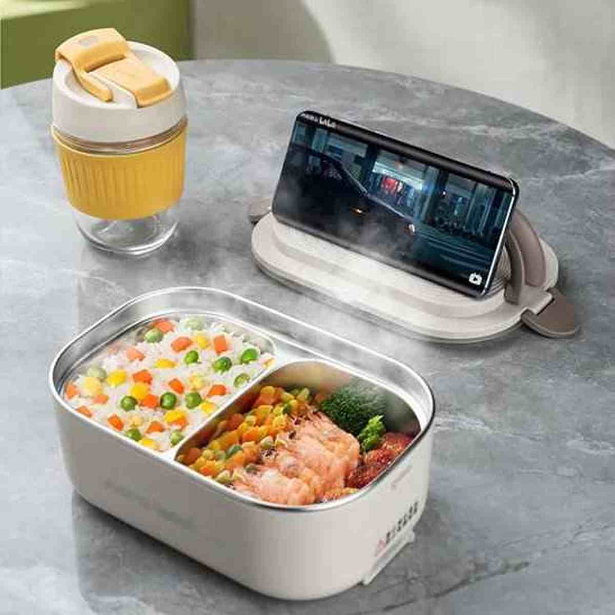 Lunch box chauffante électrique | BureauGourmet - Get Cuisine Shop