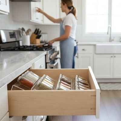 Rangement epices tiroirs | OrganiFlex - Get Cuisine Shop